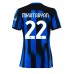 Inter Milan Henrikh Mkhitaryan #22 Voetbalkleding Thuisshirt Dames 2023-24 Korte Mouwen